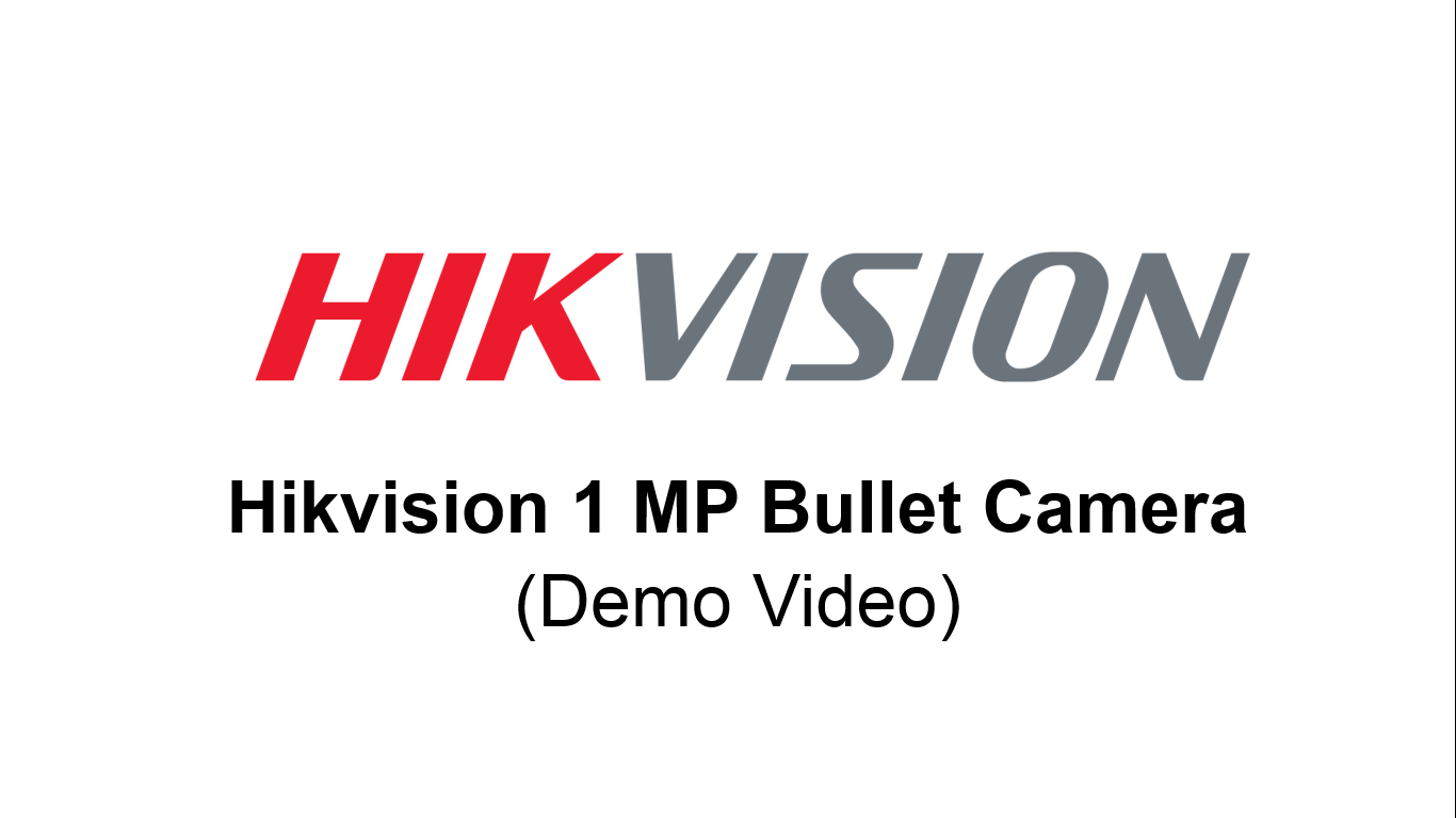 hikvision 1mp bullet