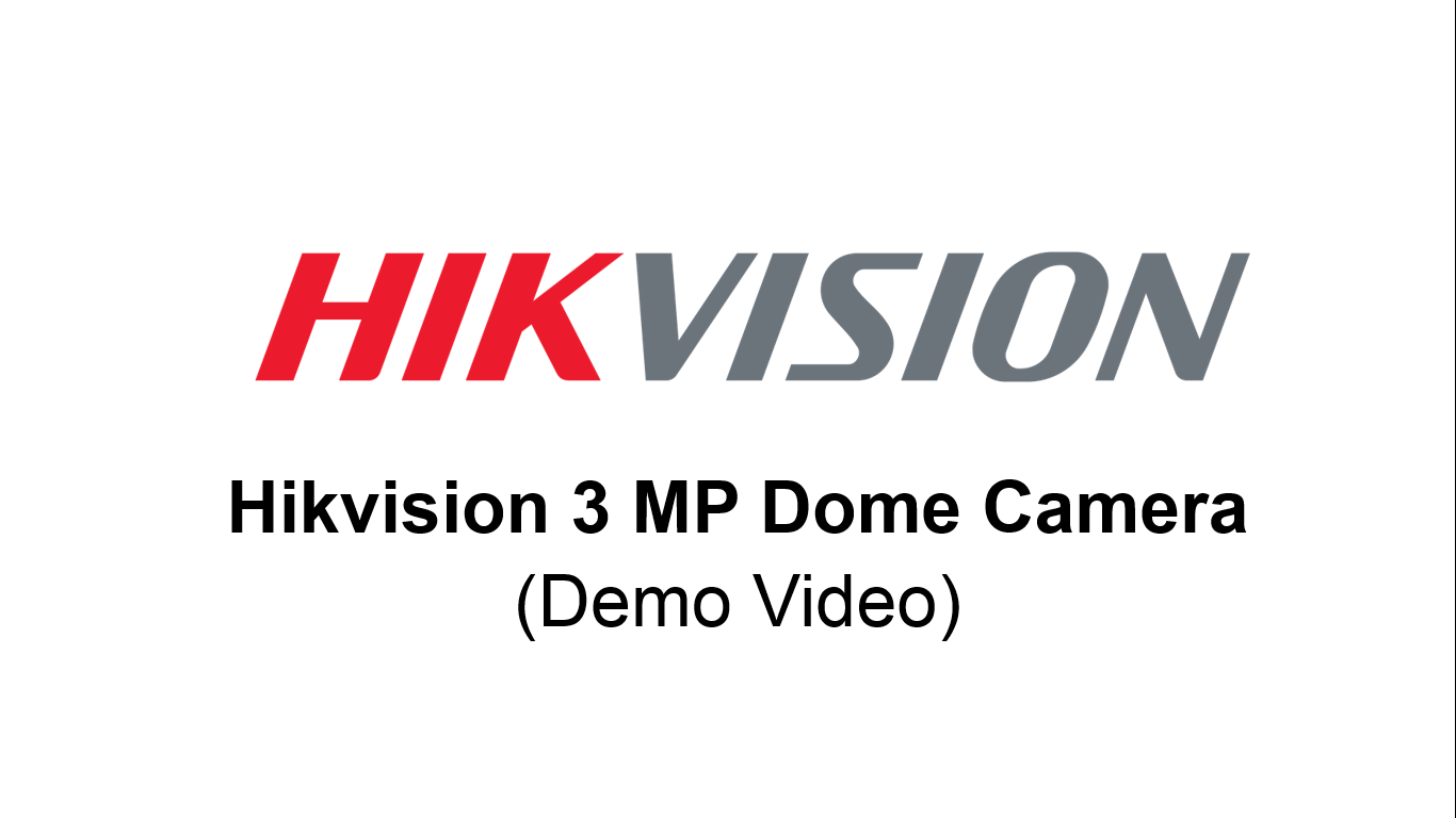 hikvision 3mp dome