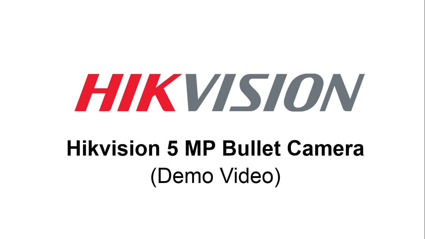 hikvision 5mp bullet