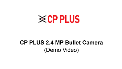 cp plus 2.4mp bullet