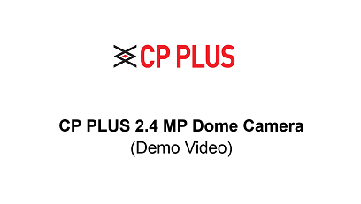 cp plus 2.4mp dome